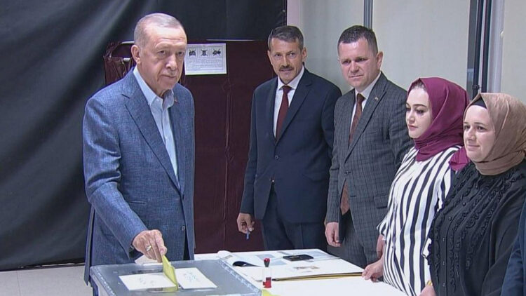 Erdoğan'ın oy kullandığı sandığın sonuçları