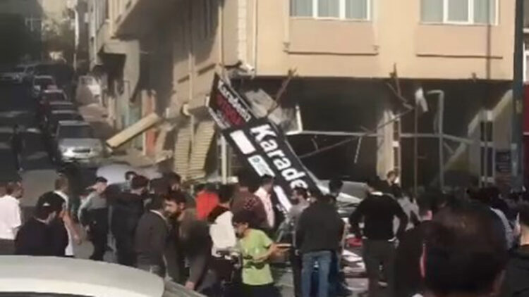 Esenler'de iş yerinde patlama