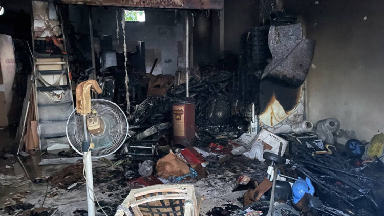 Gaziantep’te depoda gaz sıkışması sonucu patlama