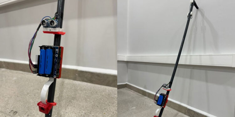 Görme engelliler için akıllı baston