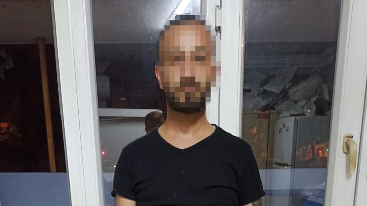 Hasar gören binada hırsızlık yapan şüpheli tutuklandı