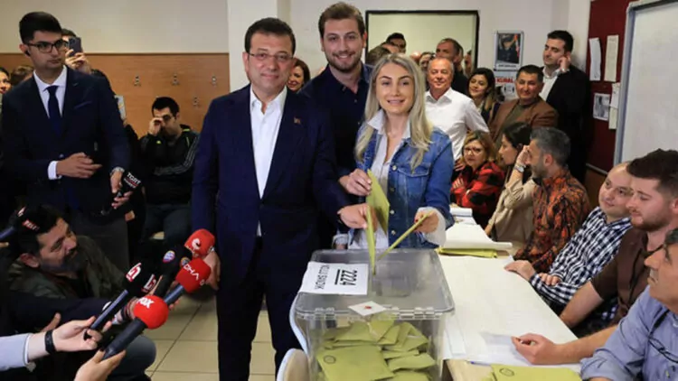 İmamoğlu'nun oy kullandığı sandıktan erdoğan çıktı