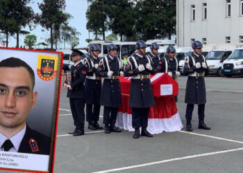 Kalp krizinden ölen uzman çavuş için tören