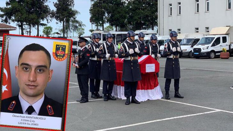 Kalp krizinden ölen uzman çavuş için tören