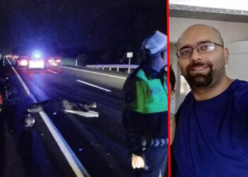 Kamyona çarpan motosikletin sürücüsü öldü