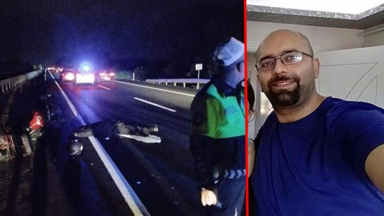 Kamyona çarpan motosikletin sürücüsü öldü