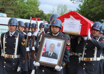 Kaza şehidi Oğuzhan Kabayel içn tören