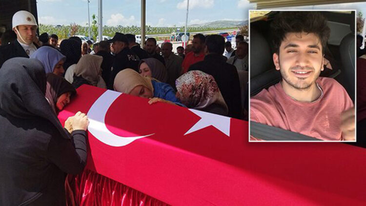 Kazada ölen polis memuru, toprağa verildi