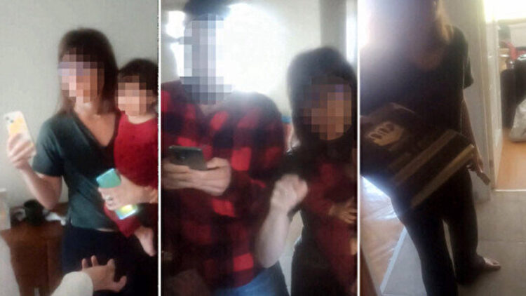 Kiracı tahliye memurlarına zor anlar yaşattı