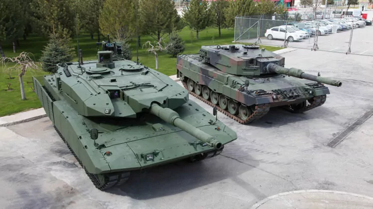 Leopard 2 tanklarında aselsan imzası
