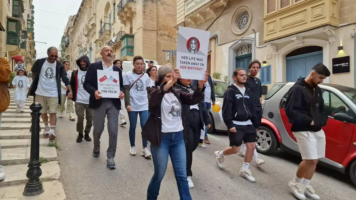 Maltada oldurulen pelin kaya icin yurudulere - yaşam - haberton