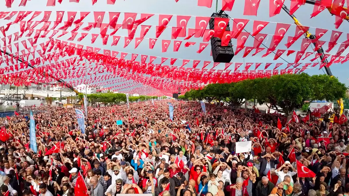 Mansur yavas antalya mitingine katildih - politika - haberton