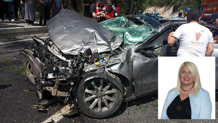 Otomobili alt yola uçan doktor, ağır yaralandı