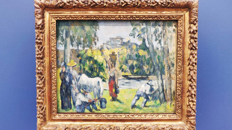 Paul Cezanne'ın ünlü tablosu, 27 yıl sonra sergide