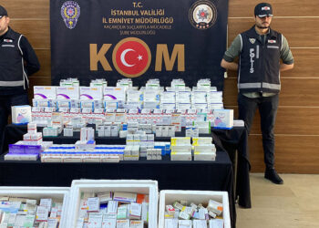Pendik'te kaçak kanser ilacı operasyonu