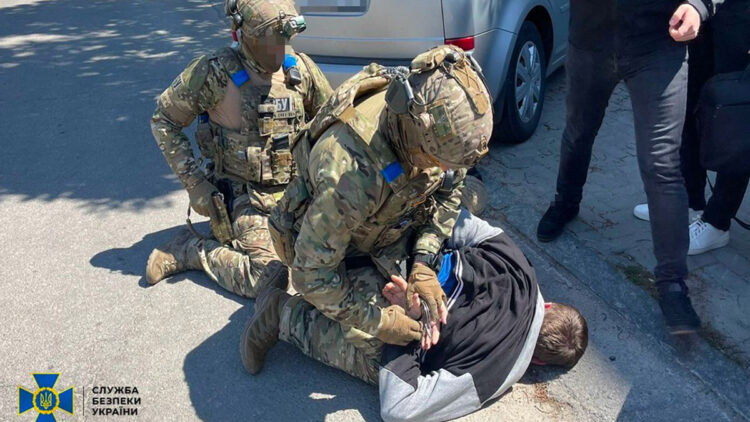 Rus ajanı, Ukrayna ekiplerince böyle yakalandı