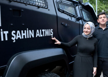 Şehit Şahin Altmış'ın adı zırhlı araca verildi