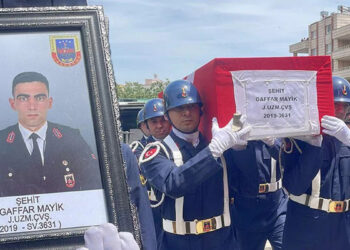 Şehit Uzman Çavuş Gaffar Mayik, defnedildi