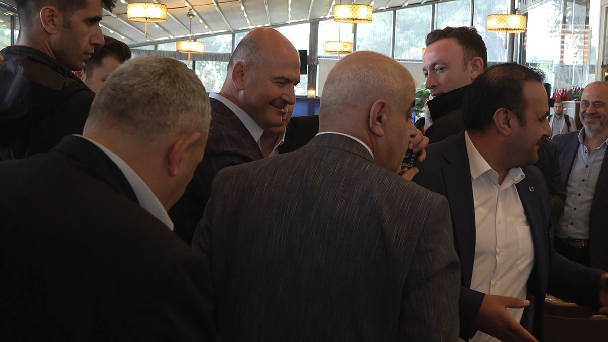 Soylu, Mardinliler Derneği üyeleriyle buluştu