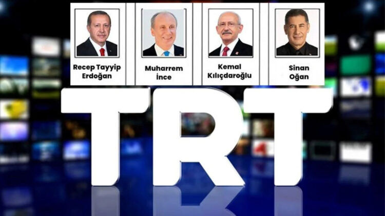 TRT'de yapılacak seçim konuşmaları