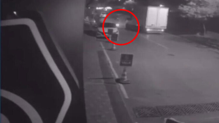 Tartıştığı kuryeye kamyonetiyle çarptı