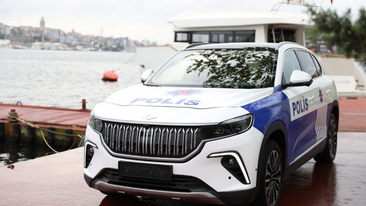 Togg polis aracı oldu 