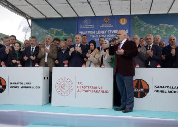 Trabzon’da Güney Çevre Yolu'nun temeli atıldı