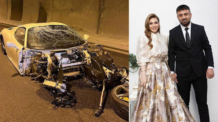 Ünal Turan ve şarkıcı Ceylan Koynat kaza yaptı