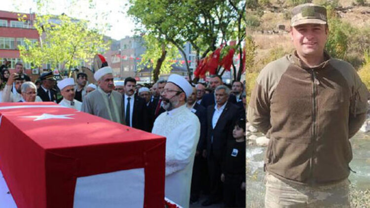 Uzman Çavuş Yunus Öztürk, toprağa verildi