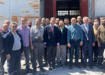 Sarıgül Erzincan Organize Sanayi Bölgesi’ni ziyaret etti