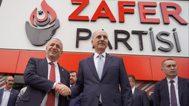 Numan Kurtulmuş ve Ümit Özdağ görüşmesi sona erdi