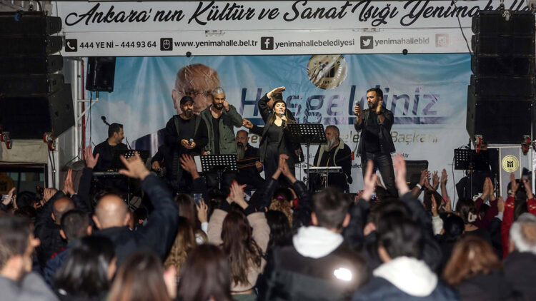 Yenimahalle'de 'Bahara Merhaba' konseri