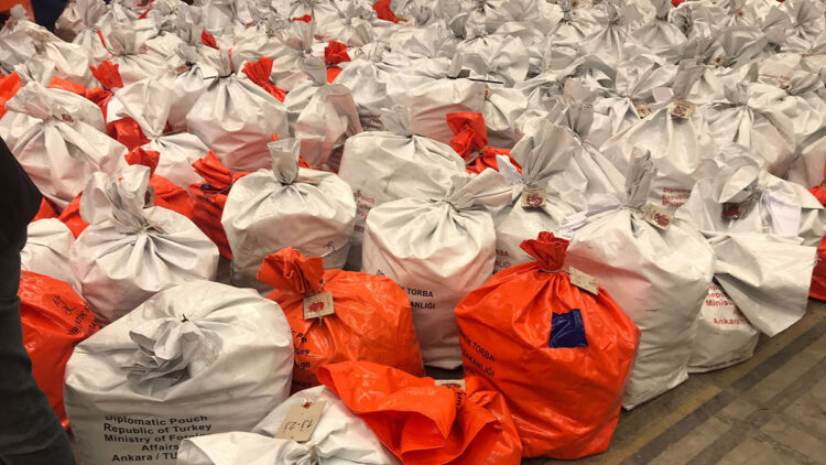 Yurt dışında kullanılan oylar sandıklara konuldu