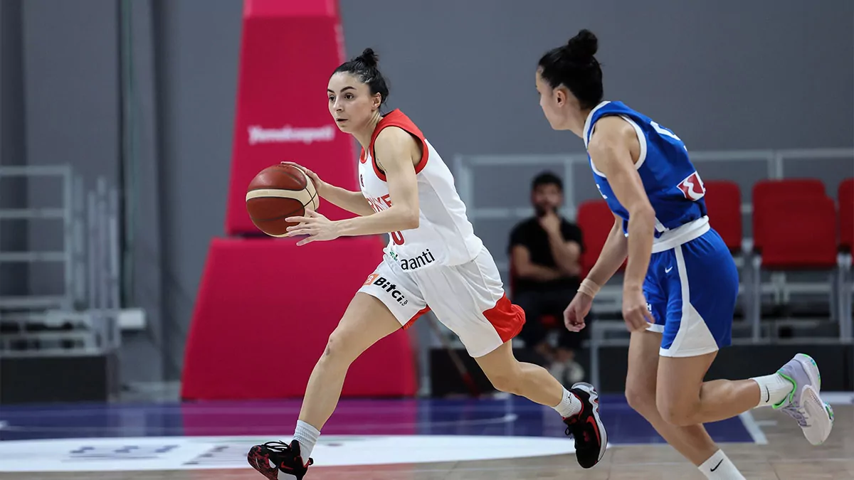 A milli kadın basketbol takımı yunanistan'ı mağlup etti