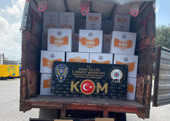 Adana'da gümrük kaçağı makaron ele geçirildi