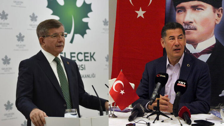 Ahmet Davutoğlu Sinan Oğan ile görüştü