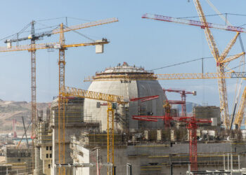 Akkuyu'nun İKK kubbesine beton döküldü