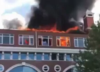 Ankara'da özel hastanede yangın