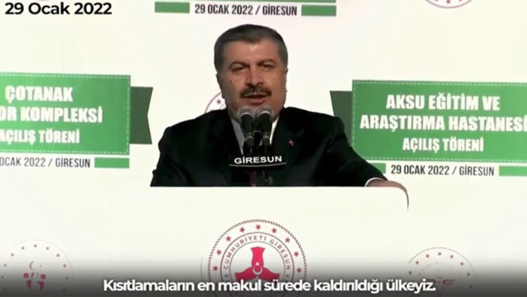 Covid-19 salgınını fark edip ilk harekete geçen ülkelerdendik