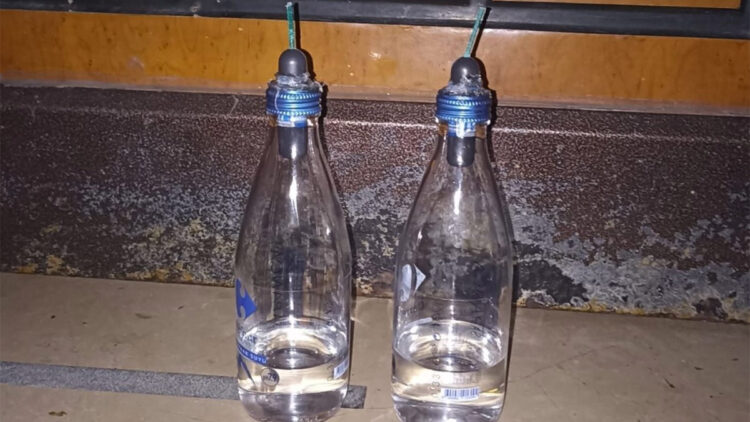 Boşanma aşamasındaki eşe molotofkokteyli tehdit