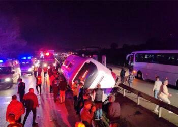 Geziden dönen öğrencileri taşıyan otobüs devrildiği kazada rapor çıktı