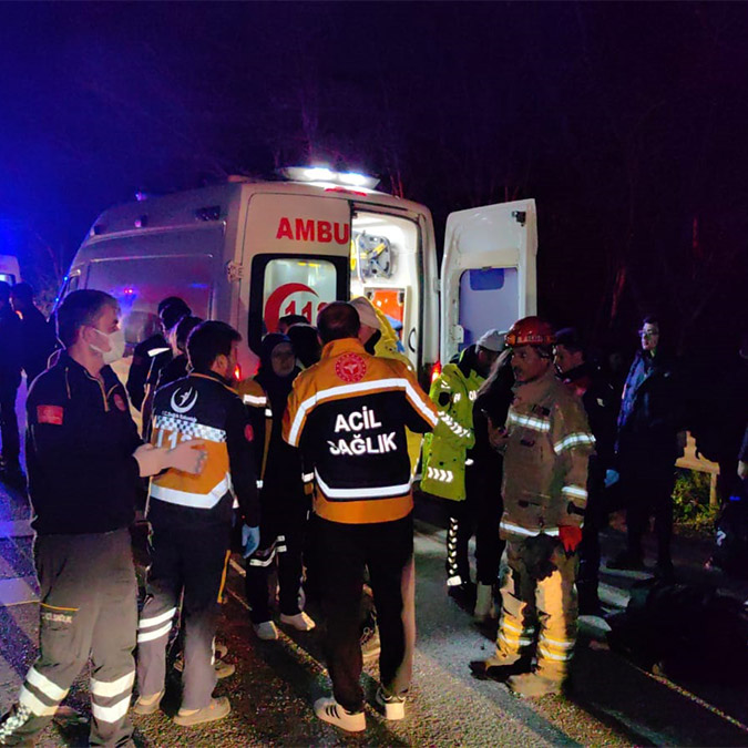 Geziden dönen öğrencileri taşıyan otobüsün devrildiği kazada rapor çıktı