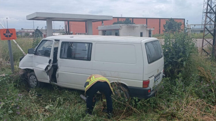 Bursa'da hastane dönüşü kaza