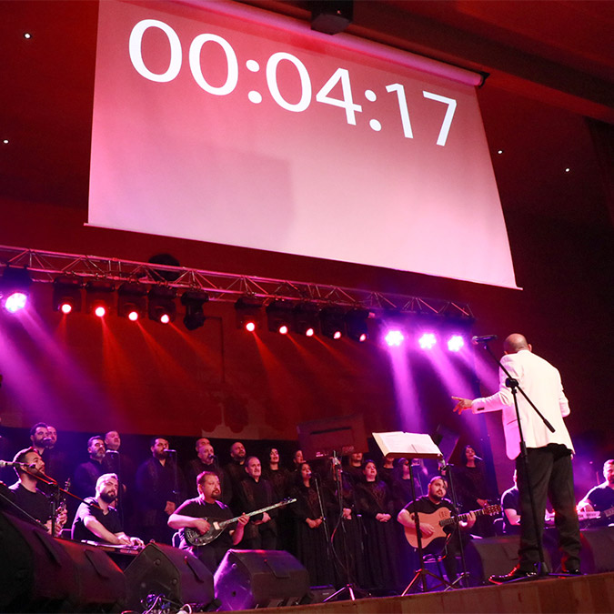 Antakya Medeniyetler Korosu Edirne'de konser verdi