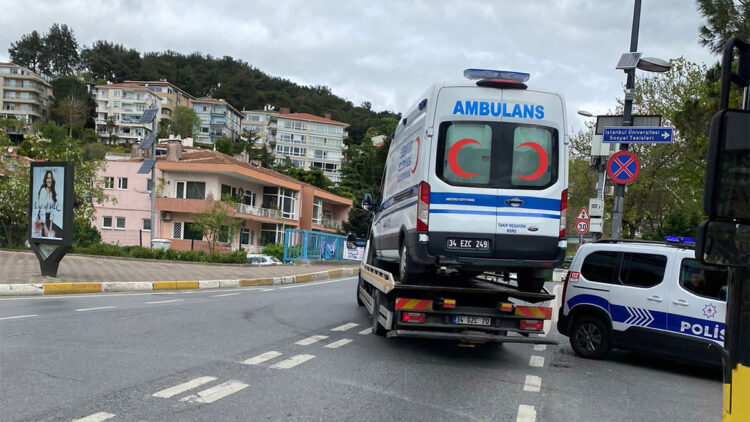 Esenyurt Belediyesi ambulansı haczedildi