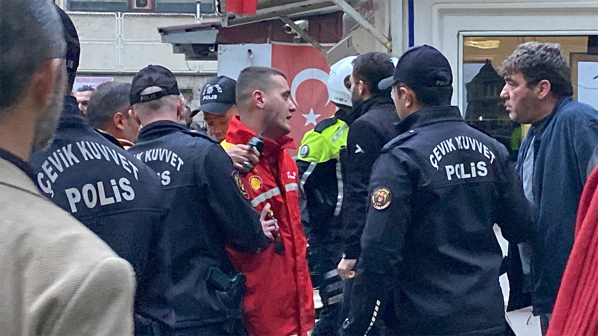 Samsun'da 'niye yan baktın' kavgası