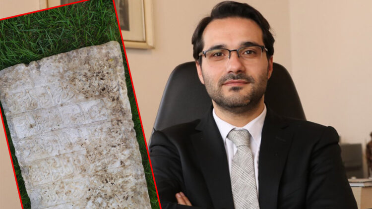 İnternetten satışa çıkarılan kitabe korumaya alındı