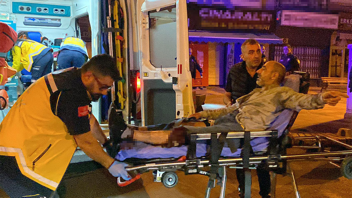 Kayseri'de silahlı kavga; 1 yaralı