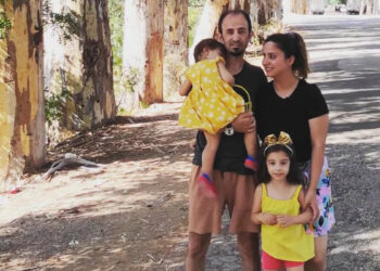 Kazada ölen baba ve kızın cenazeleri yan yana defnedildi