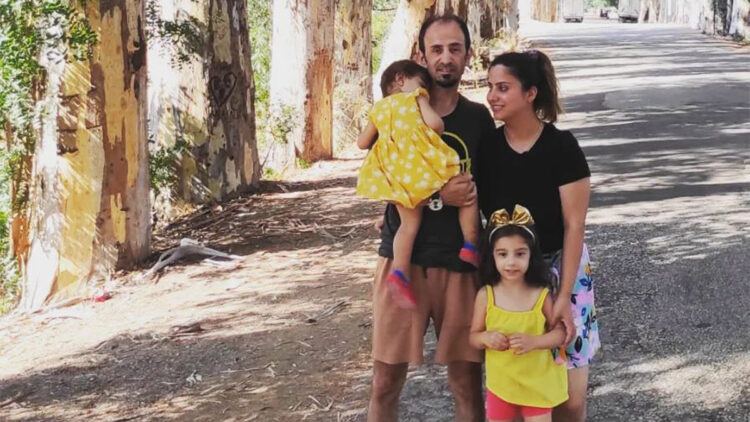 Kazada ölen baba ve kızın cenazeleri yan yana defnedildi